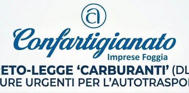 DECRETO CARBURANTI CONFARTIGIANATO